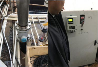 聯測電磁流量計應用于印染污水計量